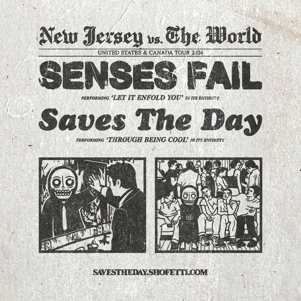 Saves The Day Through Being Cool Th Anniversary Tour