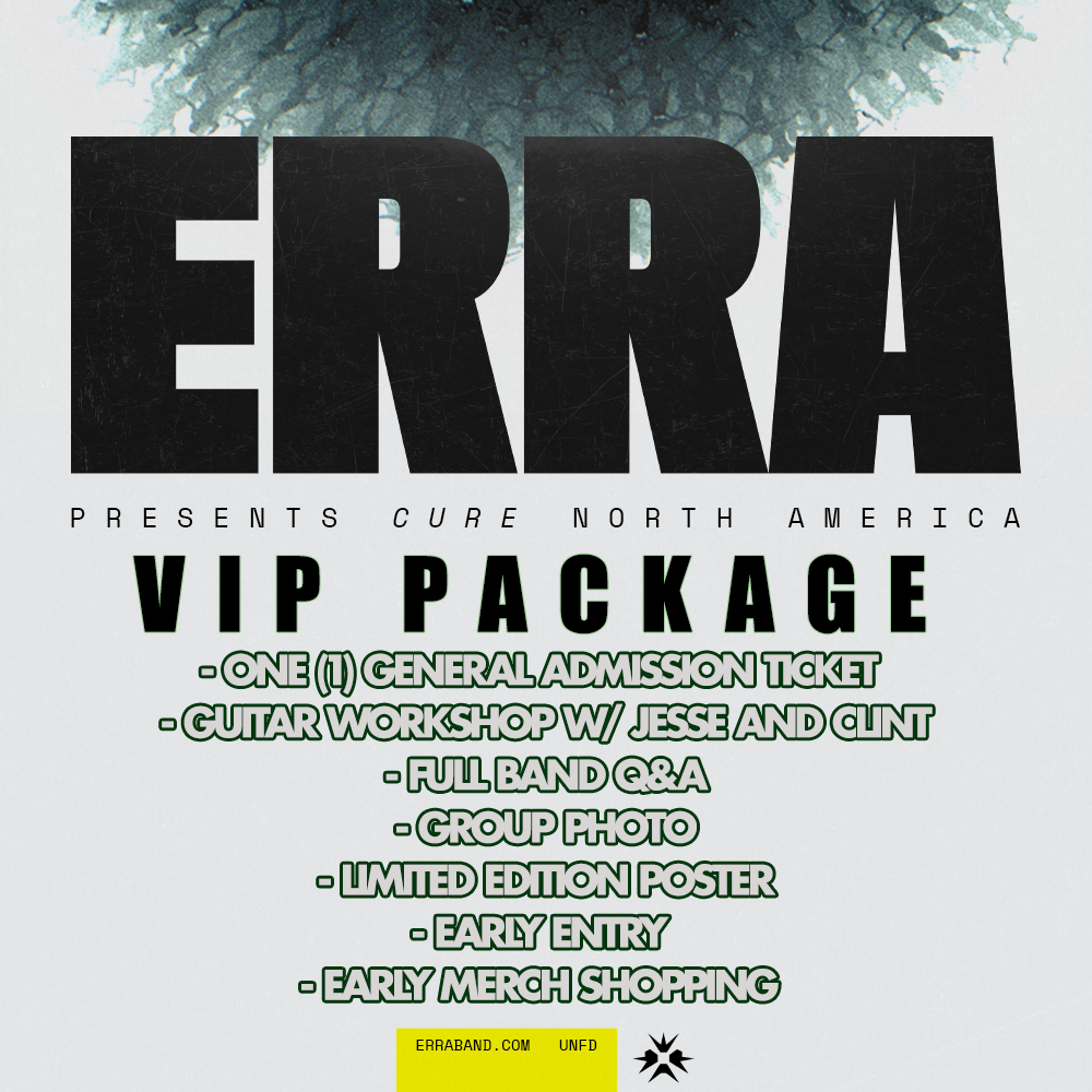 ERRA PRESENTS: CURE NORTH AMERICA