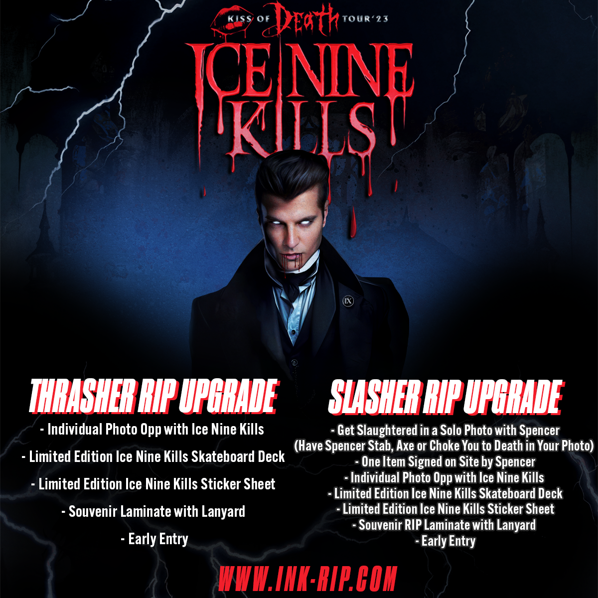 Ice Nine Kills' Kiss of Death Tour
